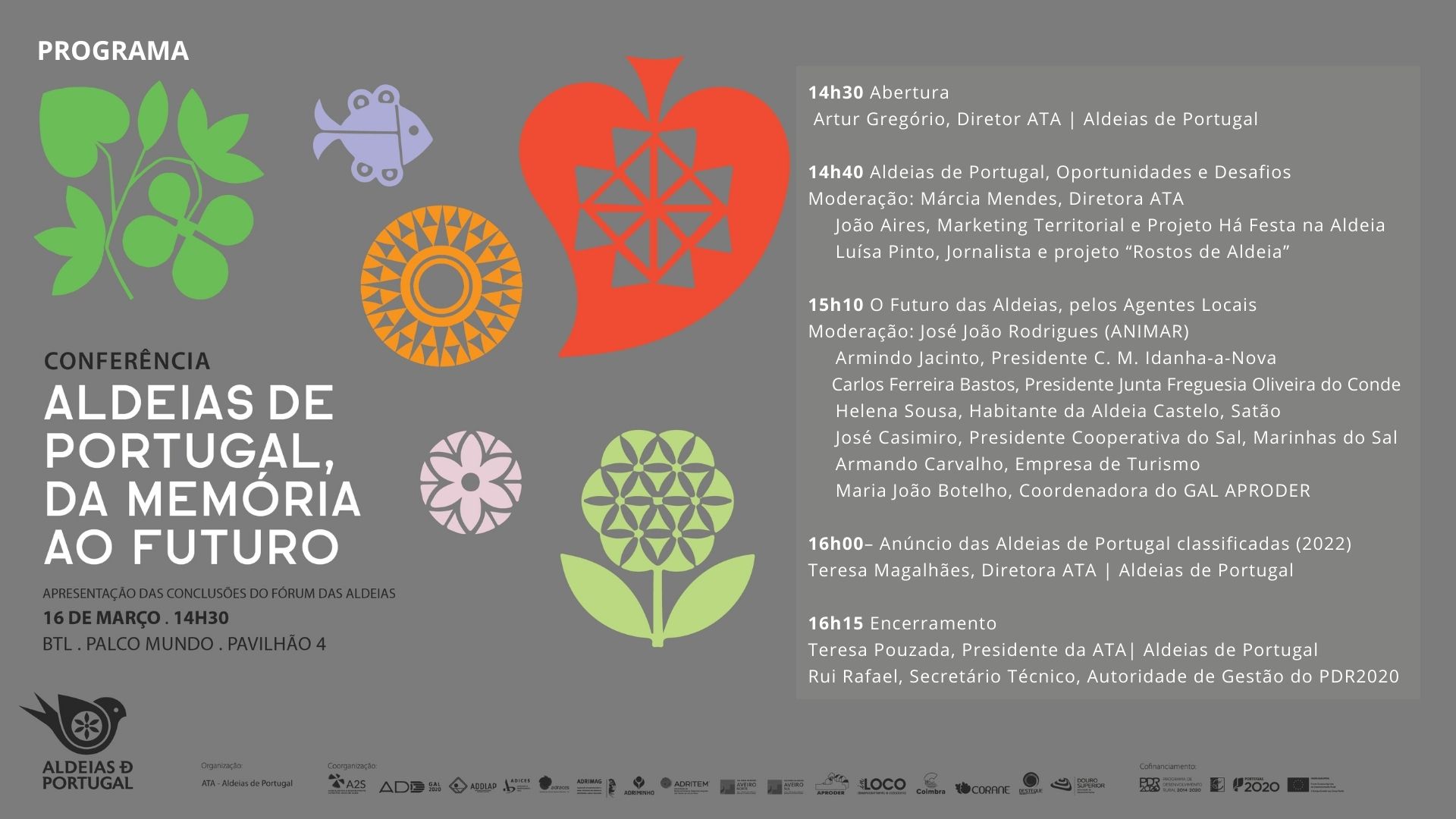 Conferência “Aldeias de Portugal, da Memória ao Futuro"